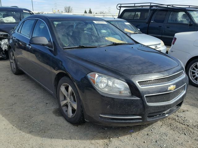 1G1ZC5E06CF184598 - 2012 CHEVROLET MALIBU 1LT BLACK photo 1