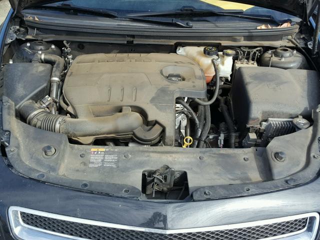 1G1ZC5E06CF184598 - 2012 CHEVROLET MALIBU 1LT BLACK photo 7