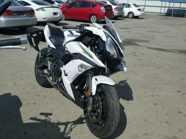 JKAEXEJ19HDA01848 - 2017 KAWASAKI EX650 J თეთრი ფოტო 1