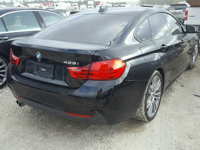 WBA4A5C51FG051202 - 2015 BMW 428 I BLACK photo 4