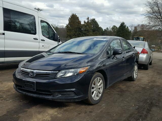 2HGFB2F83CH597143 - 2012 HONDA CIVIC EX BLACK photo 2