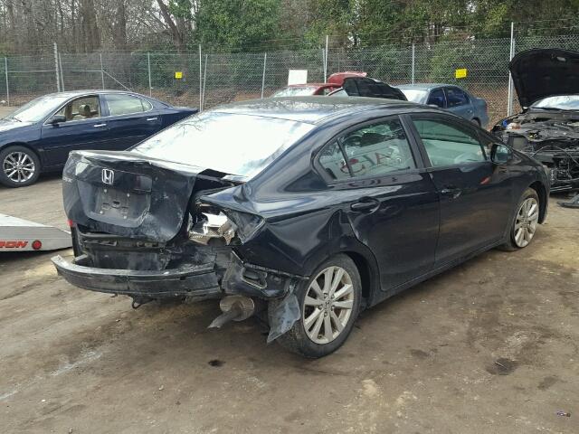 2HGFB2F83CH597143 - 2012 HONDA CIVIC EX შავი ფოტო 4