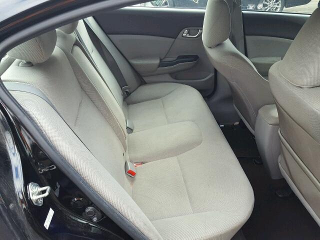 2HGFB2F83CH597143 - 2012 HONDA CIVIC EX შავი ფოტო 6