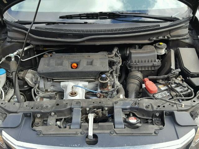 2HGFB2F83CH597143 - 2012 HONDA CIVIC EX შავი ფოტო 7