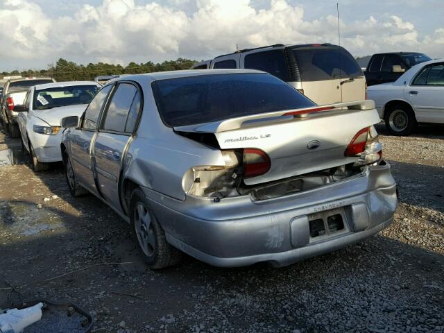 1G1NE52J53M546342 - 2003 CHEVROLET MALIBU LS SILVER photo 3