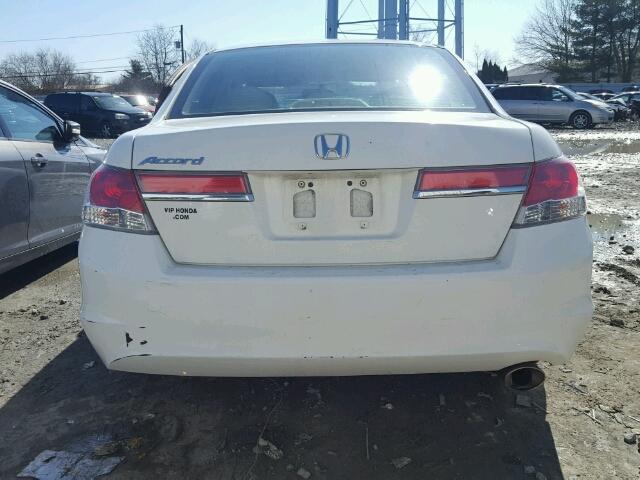 1HGCP2F33CA235482 - 2012 HONDA ACCORD LX WHITE photo 10