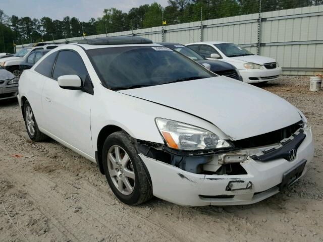 1HGCM82685A002857 - 2005 HONDA ACCORD EX WHITE photo 1