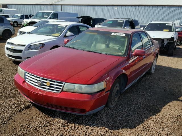 1G6KS54Y0XU922404 - 1999 CADILLAC SEVILLE SL RED photo 2