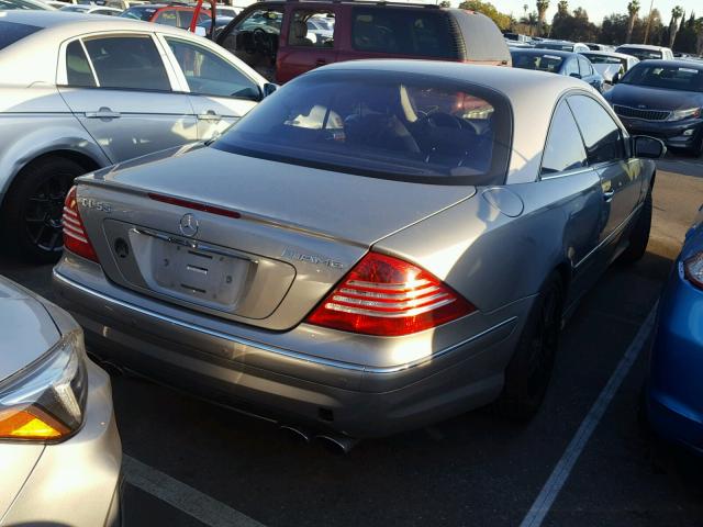 WDBPJ74J26A047703 - 2006 MERCEDES-BENZ CL 55 AMG CHARCOAL photo 4