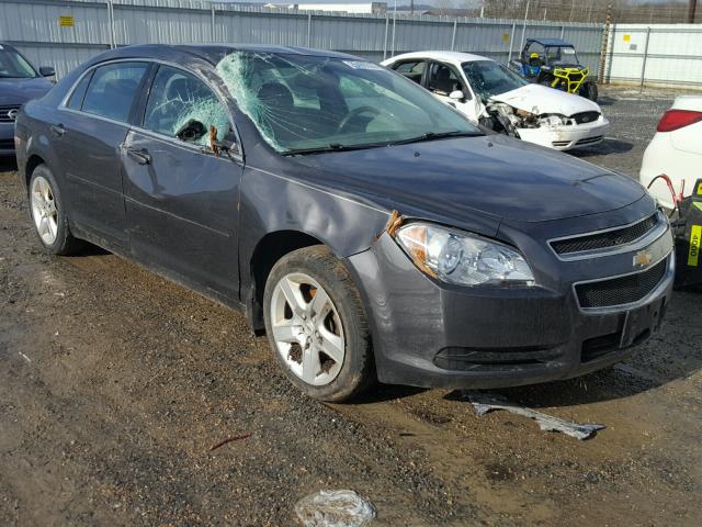 1G1ZB5E05CF346997 - 2012 CHEVROLET MALIBU LS ნაცრისფერი ფოტო 1