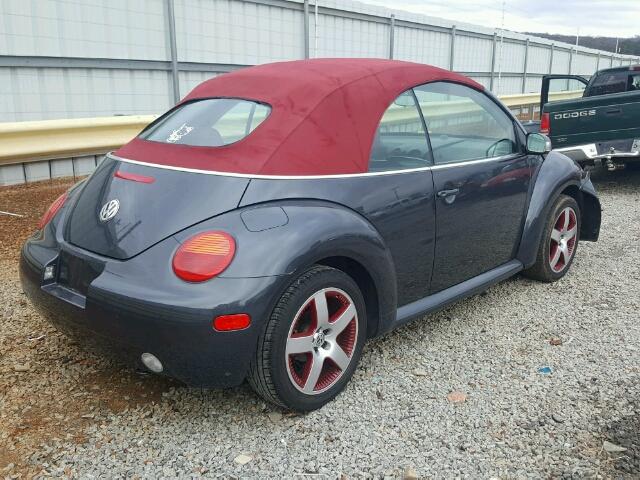3VWCM31Y15M354635 - 2005 VOLKSWAGEN NEW BEETLE 石墨色 照片 4