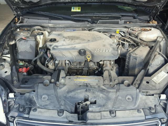 2G1WB58K581219469 - 2008 CHEVROLET IMPALA LS BLACK photo 7