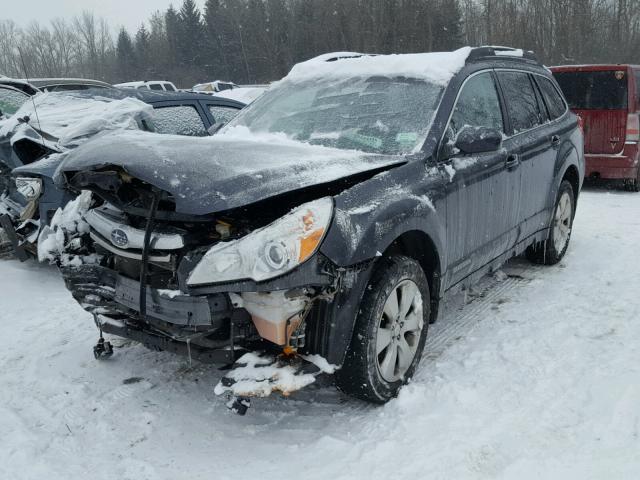 4S4BRBJC3A3317110 - 2010 SUBARU OUTBACK 2. GRAY photo 2