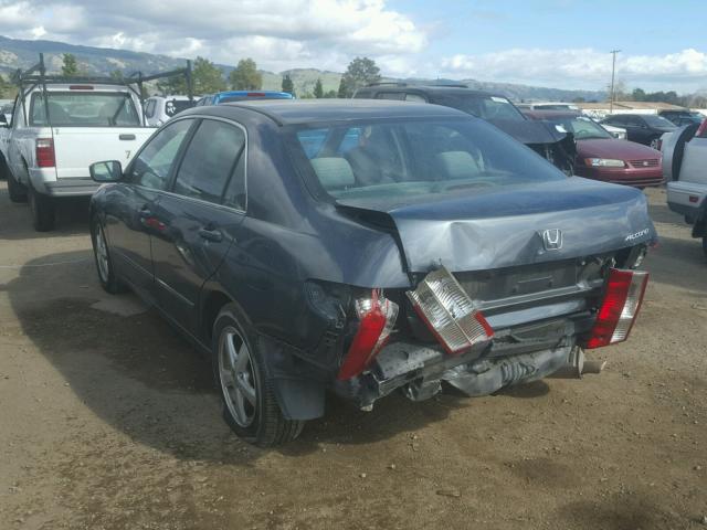 JHMCM56664C038748 - 2004 HONDA ACCORD EX BLUE photo 3