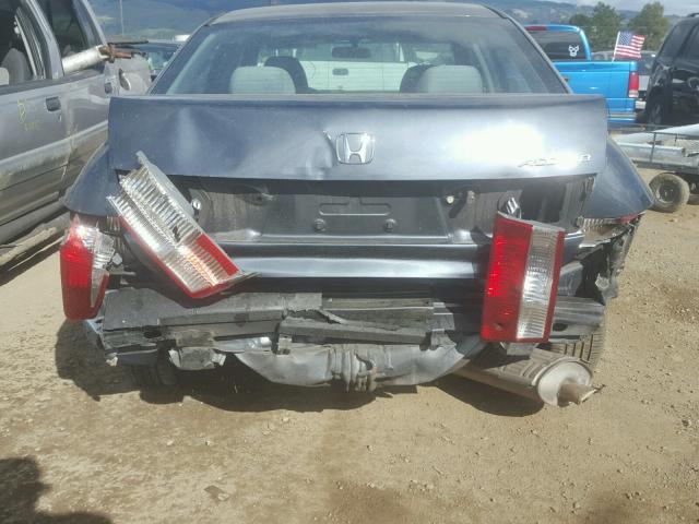 JHMCM56664C038748 - 2004 HONDA ACCORD EX BLUE photo 9