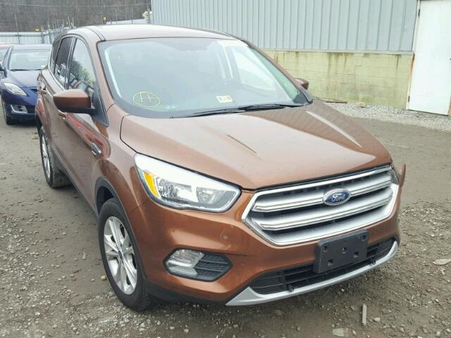 1FMCU0GD2HUA89306 - 2017 FORD ESCAPE SE ORANGE photo 1