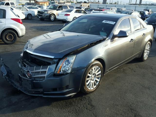 1G6DF577780210187 - 2008 CADILLAC CTS CHARCOAL photo 2