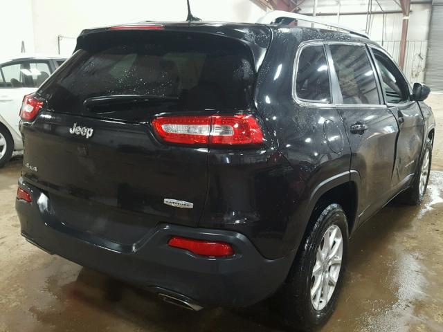 1C4PJMCS9GW143696 - 2016 JEEP CHEROKEE L BLACK photo 4