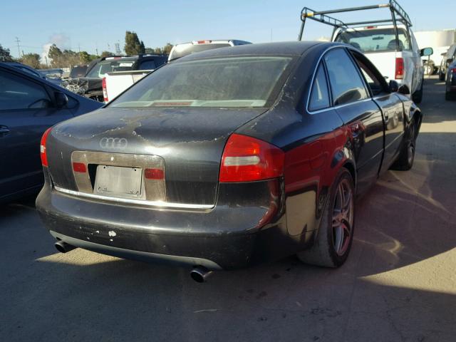 WAUED64B31N127979 - 2001 AUDI A6 2.7T QU BLACK photo 4