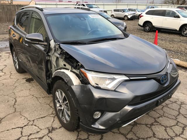 JTMRJREV5GD033169 - 2016 TOYOTA RAV4 HV XL GRAY photo 1