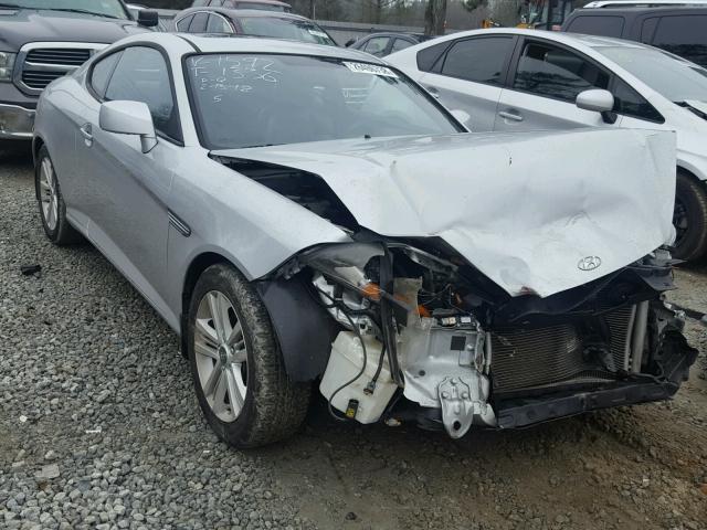 KMHHM66D17U261592 - 2007 HYUNDAI TIBURON GS SILVER photo 1