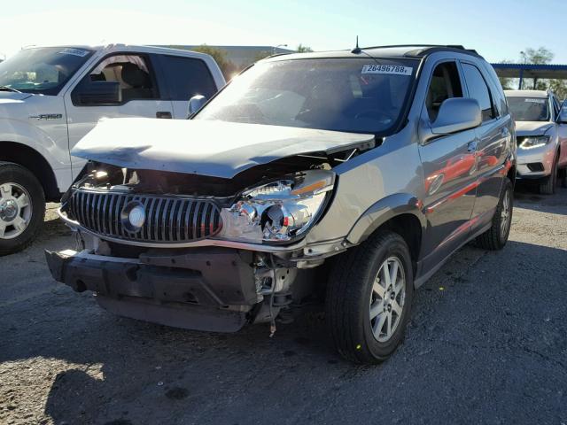 3G5DA03E74S504203 - 2004 BUICK RENDEZVOUS GRAY photo 2