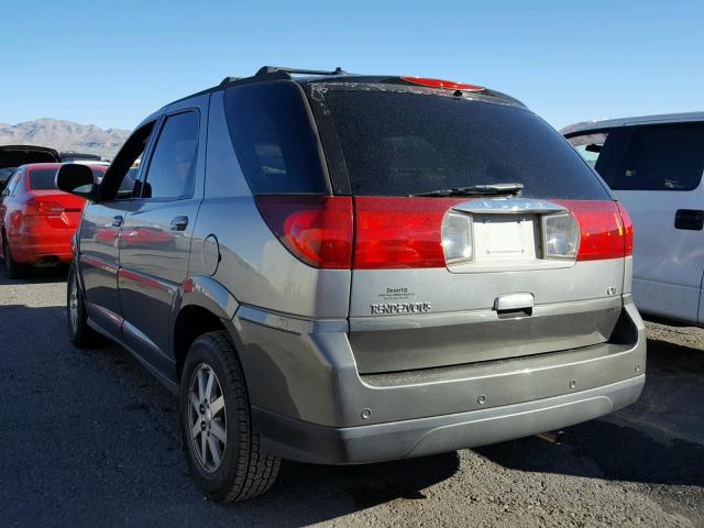 3G5DA03E74S504203 - 2004 BUICK RENDEZVOUS GRAY photo 3