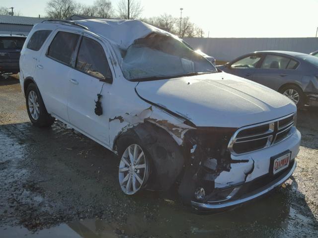 1C4RDJAG2GC474294 - 2016 DODGE DURANGO SX WHITE photo 1