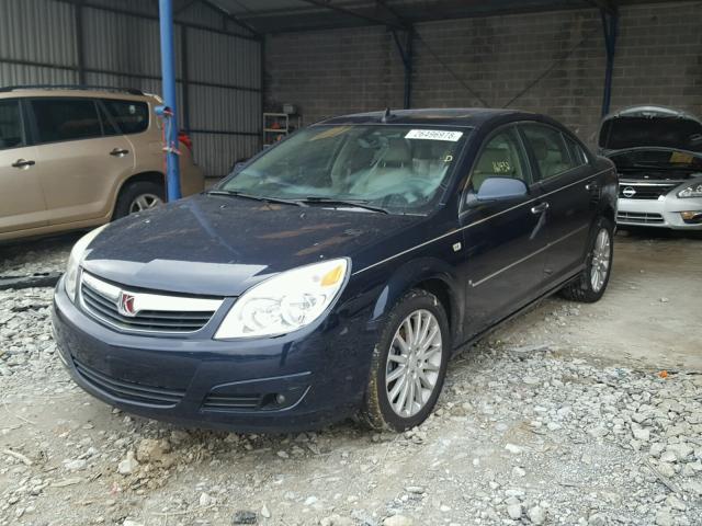 1G8ZV577X7F298521 - 2007 SATURN AURA XR BLUE photo 2