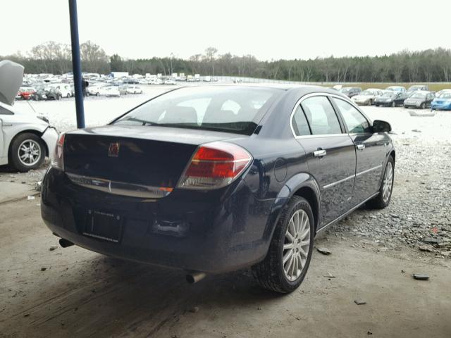 1G8ZV577X7F298521 - 2007 SATURN AURA XR BLUE photo 4