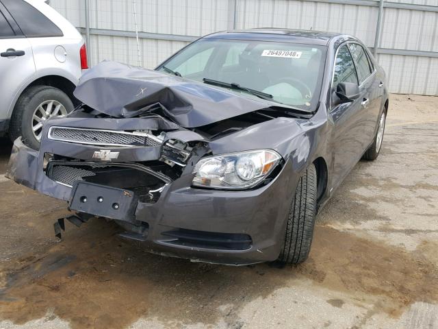 1G1ZB5E10BF236852 - 2011 CHEVROLET MALIBU LS CHARCOAL photo 2