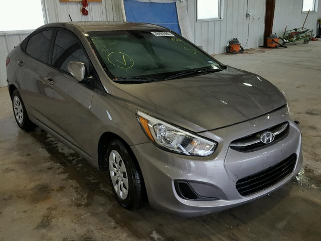 KMHCT4AE6HU365613 - 2017 HYUNDAI ACCENT SE GRAY photo 1