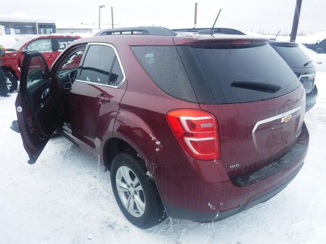 2GNFLFEK9G6251607 - 2016 CHEVROLET EQUINOX LT RED photo 3