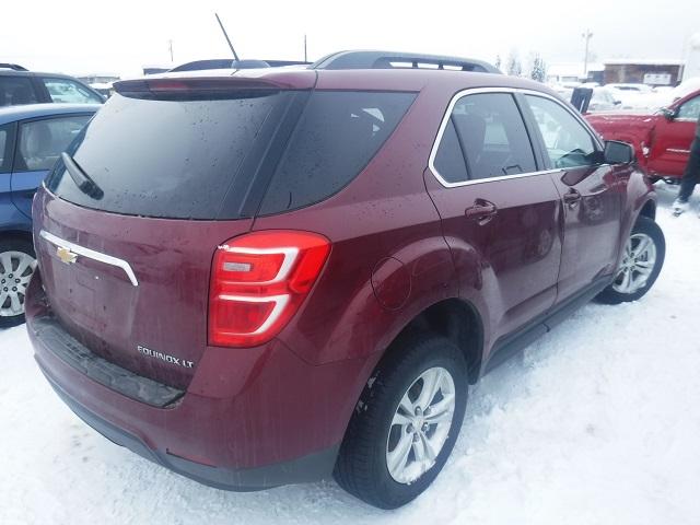 2GNFLFEK9G6251607 - 2016 CHEVROLET EQUINOX LT RED photo 4