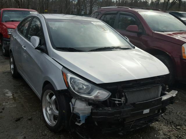 KMHCU4AE2DU379600 - 2013 HYUNDAI ACCENT GLS SILVER photo 1