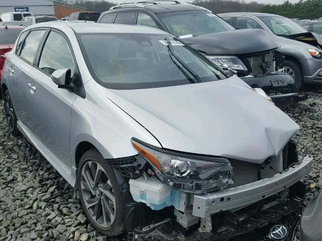 JTNKARJEXJJ559034 - 2018 TOYOTA COROLLA IM SILVER photo 1