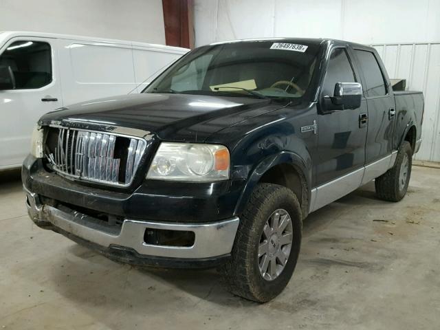 5LTPW18506FJ01514 - 2006 LINCOLN MARK LT BLACK photo 2