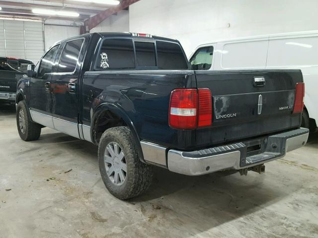 5LTPW18506FJ01514 - 2006 LINCOLN MARK LT BLACK photo 3