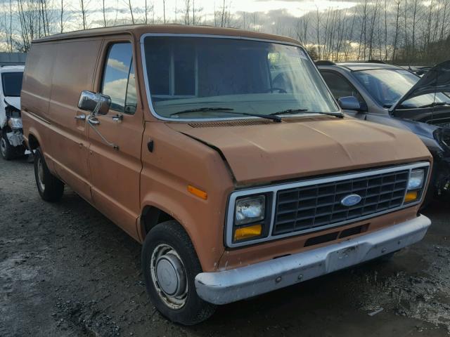 1FTDE14Y2DHA17589 - 1983 FORD ECONOLINE BROWN photo 1