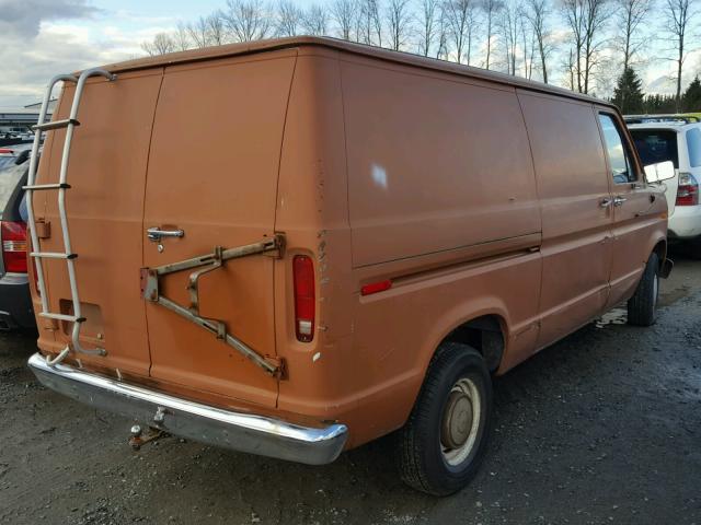 1FTDE14Y2DHA17589 - 1983 FORD ECONOLINE BROWN photo 4