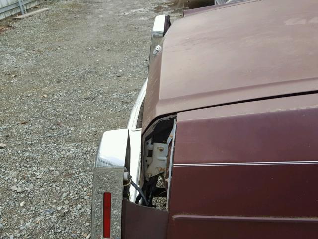 1G6AM4785E9058848 - 1984 CADILLAC DEVILLE BROWN photo 9