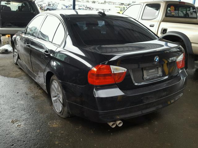 WBAVC53577FZ73480 - 2007 BMW 328 I SULE BLACK photo 3