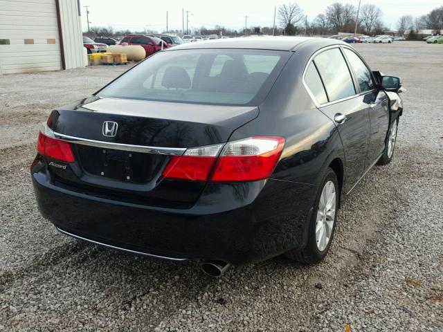 1HGCR2F77EA305419 - 2014 HONDA ACCORD EX BLACK photo 4