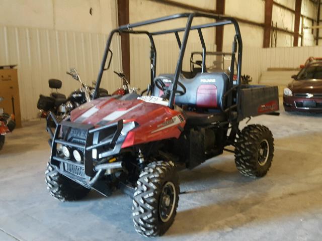 4XARH50AXCE295077 - 2012 POLARIS RANGER 500 RED photo 2