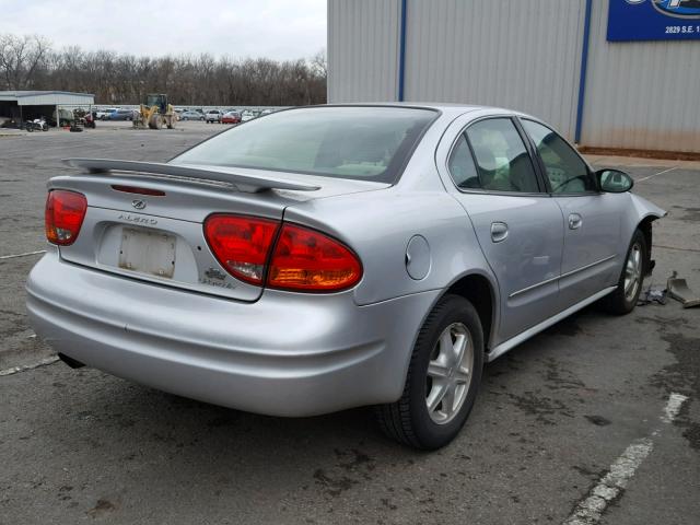 1G3NL52F23C309225 - 2003 OLDSMOBILE ALERO GL SILVER photo 4