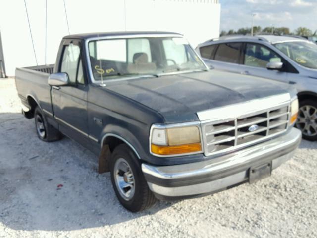 1FTDF15N3NNA04547 - 1992 FORD F150 BLUE photo 1