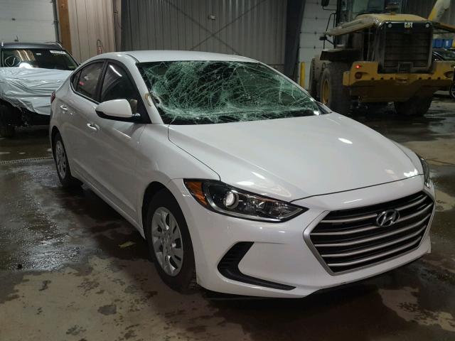 5NPD74LF4HH097626 - 2017 HYUNDAI ELANTRA SE WHITE photo 1