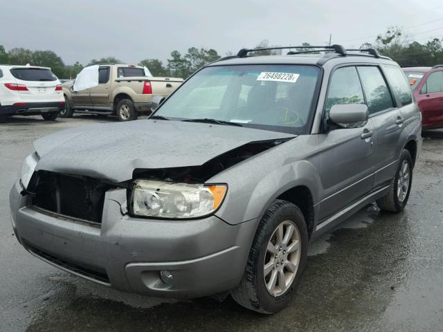 JF1SG65616H728530 - 2006 SUBARU FORESTER 2 GRAY photo 2