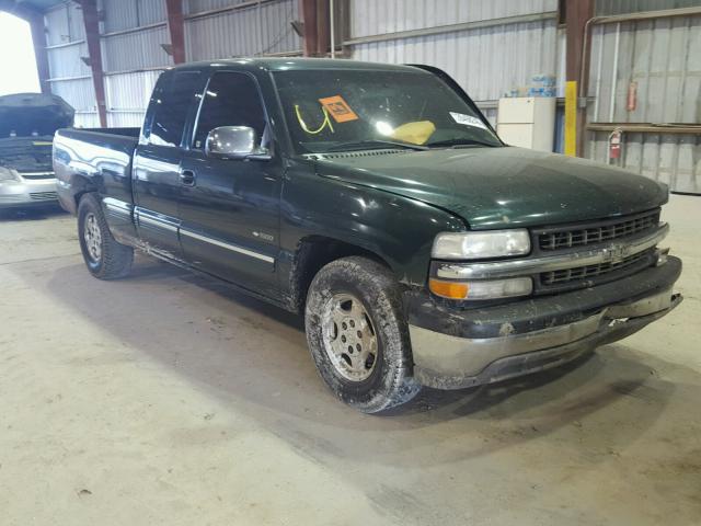 2GCEC19V711221747 - 2001 CHEVROLET SILVERADO GREEN photo 1