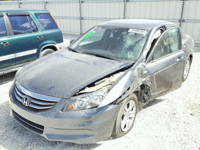 1HGCP2F47BA003734 - 2011 HONDA ACCORD LXP GRAY photo 2